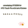 HTC Touch Pro a full set of Screws